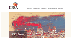 Desktop Screenshot of ideaintezet.hu